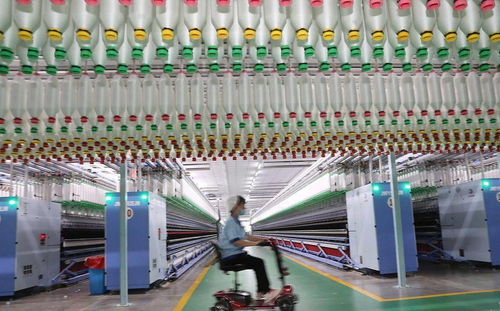 厉害了 数字化纺纱车间 引领中国纺织智能制造